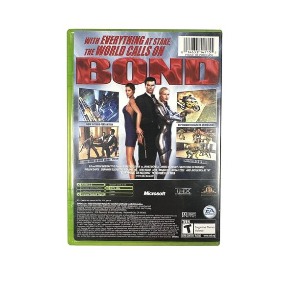 James Bond 007: Everything or Nothing (Microsoft Xbox, 2004) Complete, Tested - Picture 6 of 6